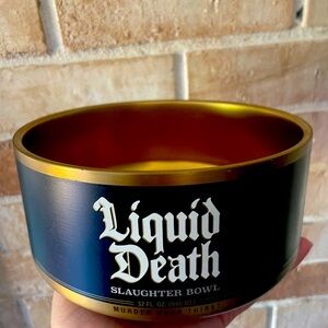 Liquid Death Slaughter Bowl Pet Goblet